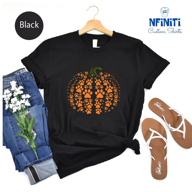 Pumpkin Print Knit Polo main image 1