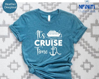 Cruise Time Family Trip Shirt: Cruise Vacation Tee