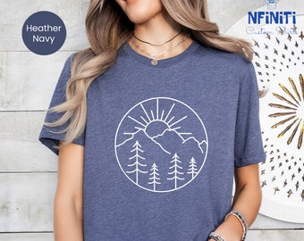Adventure TShirt, Adventure Shirt, Camping Shirts, Mountain TShirt, Hiker TShirts, Nature Lover Shirt, Camping Gift, Vacation Shirt