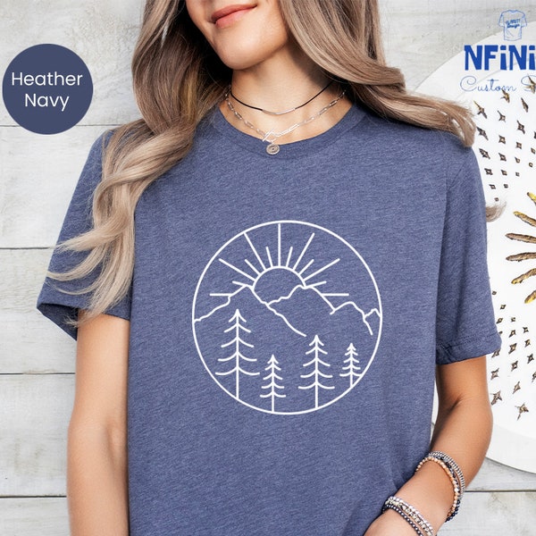 Adventure TShirt, Adventure Shirt, Camping Shirts, Mountain TShirt, Hiker TShirts, Nature Lover Shirt, Camping Gift, Vacation Shirt