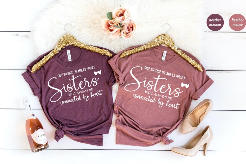 Sister Birthday Gift, Shirt For Sister, Sister Forever Shirt, Birthday Gift For Sister, Big Sister TShirt, Little Sister Shirt 