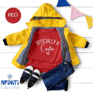 Custom Adoption Day Shirt: Personalized Onesie® Baby Bodysuit