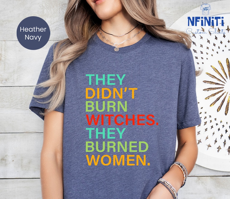 Feminist Witch Shirt: Women's Rights, Pro Choice Activist Tee immagine 2