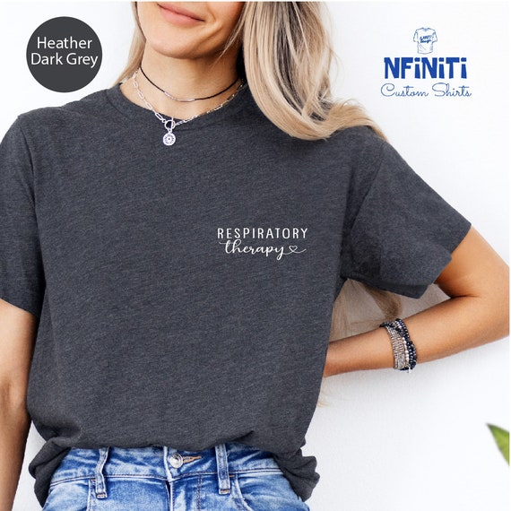 Respiratory Therapy Pocket Print Shirt: Pulmonologist Gift