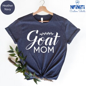 Goat Mom Shirt: Funny Farmer Tee, Goat Lover Gift image 2
