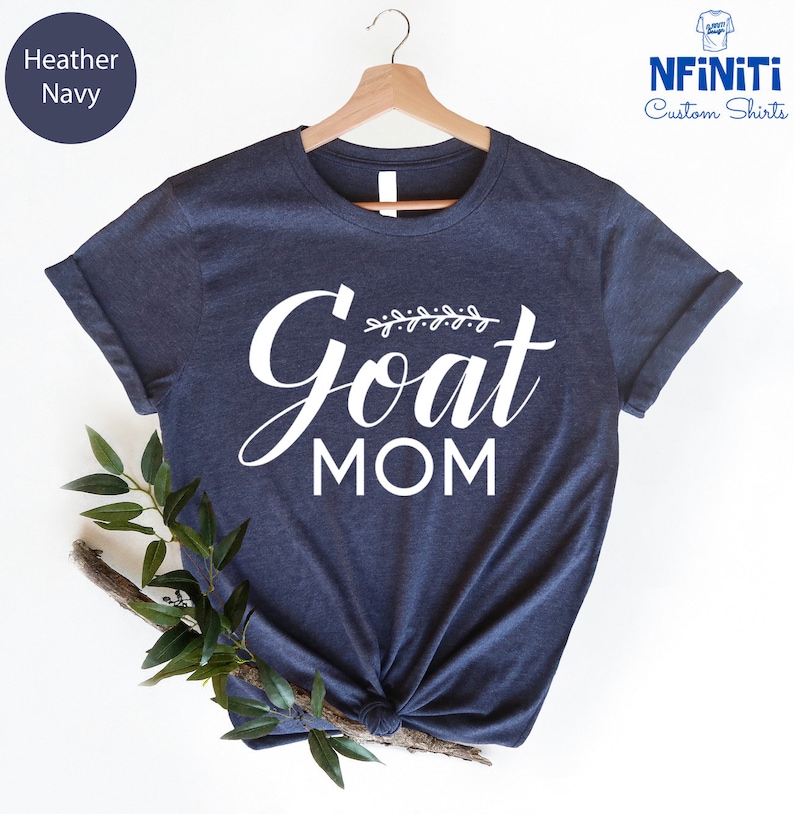 Goat Mom Shirt: Funny Farmer Tee, Goat Lover Gift image 2