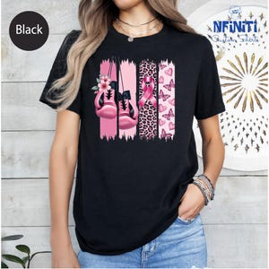 Pink Ribbon Shirts, Breast Cancer Tees, Breast Cancer Awareness Shirts, Breast Cancer Support, Cancer T-shirt, Inspirational Cancer Shirts