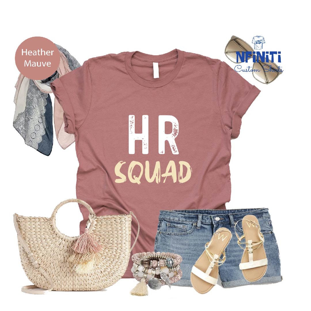 HR Squad Shirt: Human Resources Manager Tee