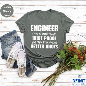 Funny Engineer Shirt, Engineer Gifts, Engineer Student Gift, Engineer Graduation, Engineering Shirt, Funny Engineer Gift, Engineer Teacher Bild 6