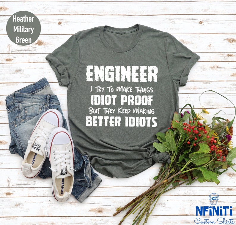 Funny Engineer Shirt, Engineer Gifts, Engineer Student Gift, Engineer Graduation, Engineering Shirt, Funny Engineer Gift, Engineer Teacher Bild 6