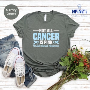 Prostate Cancer Awareness Tee: Support Warrior T-Shirt image 7