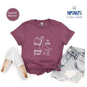 Funny Gluten Free Shirt: Celiac Disease & Food Allergy Awareness image 2