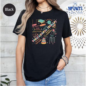Retro Occupational Therapy Shirt: OT Pediatric Special Education Tee