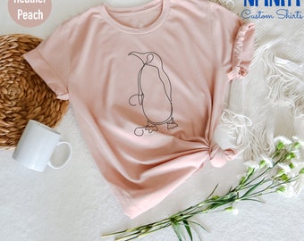 Cute Penguin T-Shirt, Animal Lover Shirt