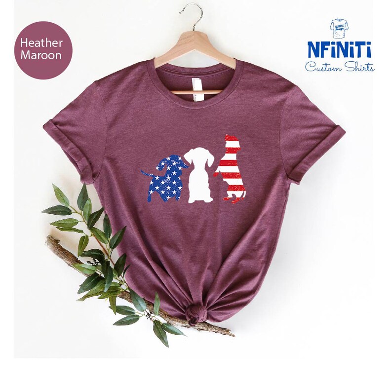 4th July Dachshund Shirt: American Patriotic Dog Lover Gift image 7