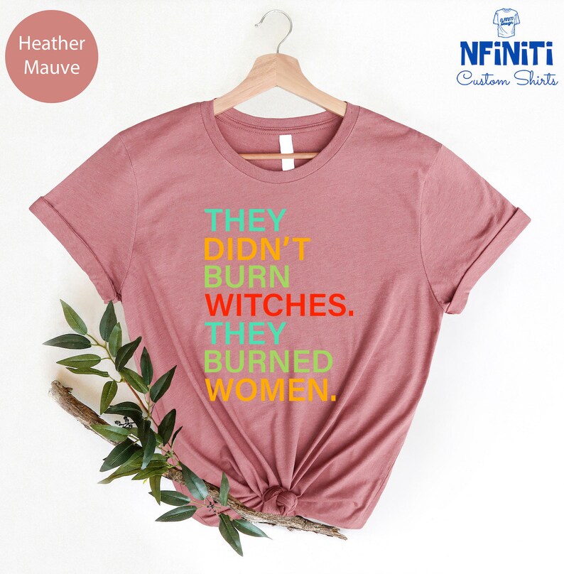 Feminist Witch Shirt: Women's Rights, Pro Choice Activist Tee immagine 7