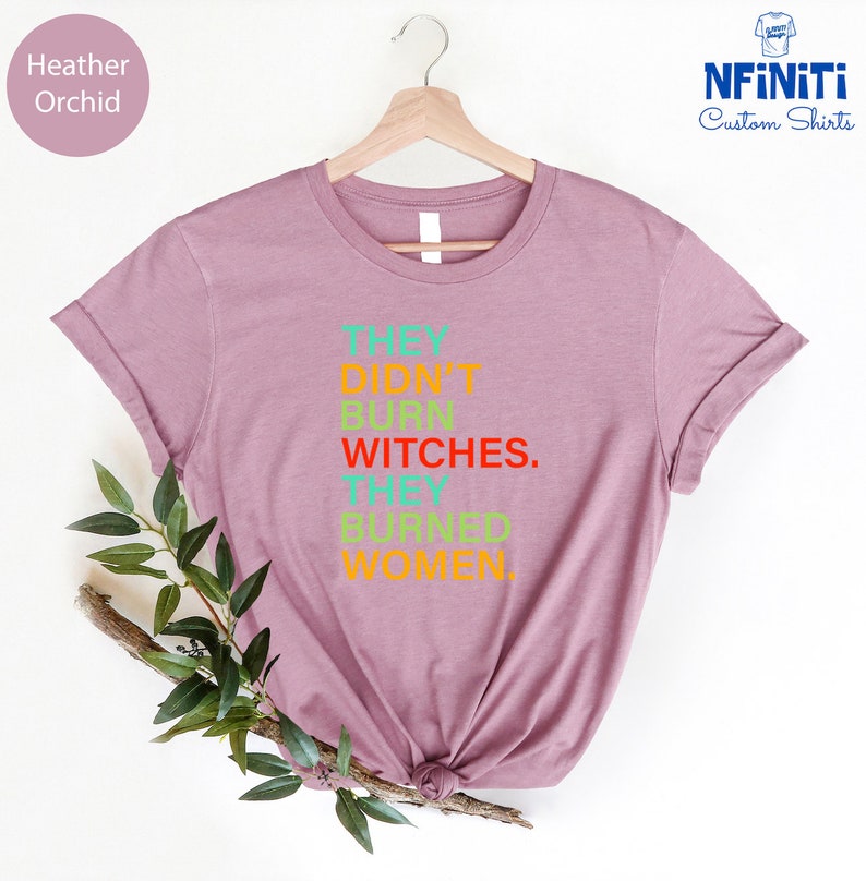Feminist Witch Shirt: Women's Rights, Pro Choice Activist Tee immagine 6