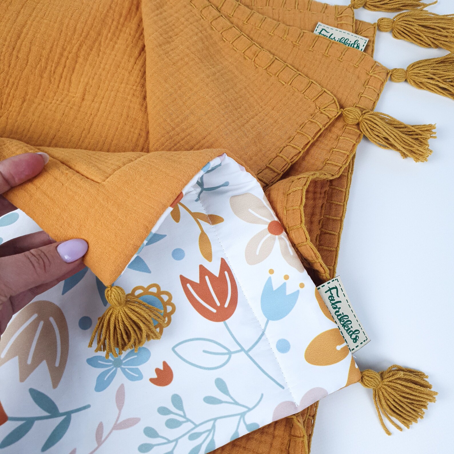 Baby Blanket and Pillow From 100 Cotton Bedding Set for Etsy