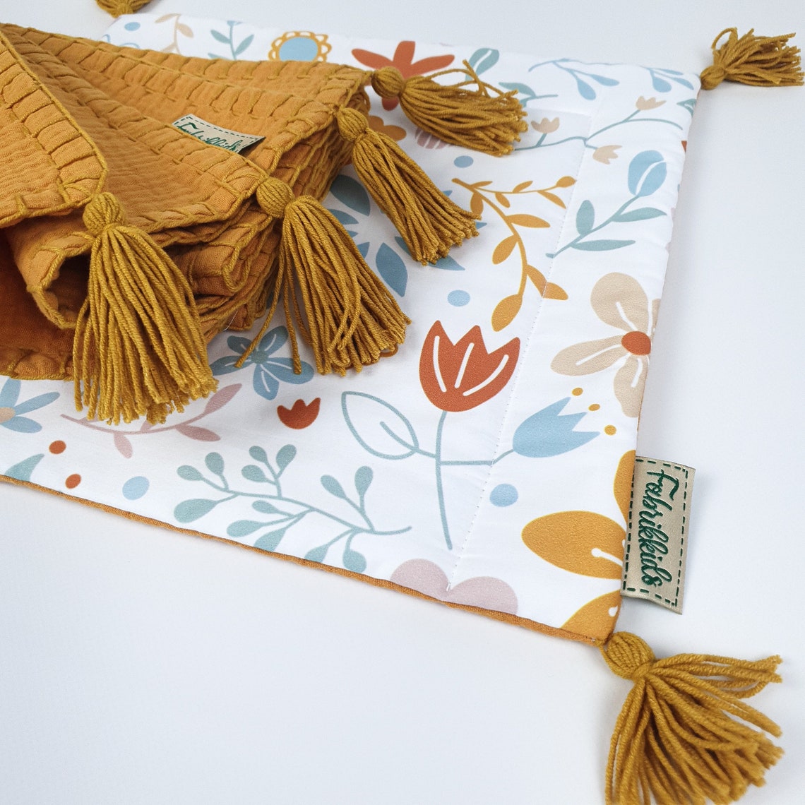 Baby Blanket and Pillow From 100 Cotton Bedding Set for Etsy