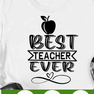 Best Teacher Ever svg Teacher Appreciation svg Teacher svg school teach svg eps png cricut cut file digital download