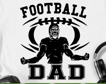 Football Dad svg, Football svg, Dad svg, dad football fan svg eps png cricut cut file digital download