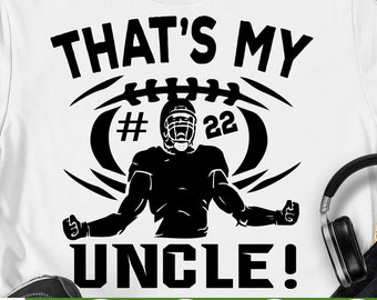 Football Uncle svg, Funny Football svg, Uncle svg, Football Family svg, football nephew niece svg eps png cricut cut file digital download