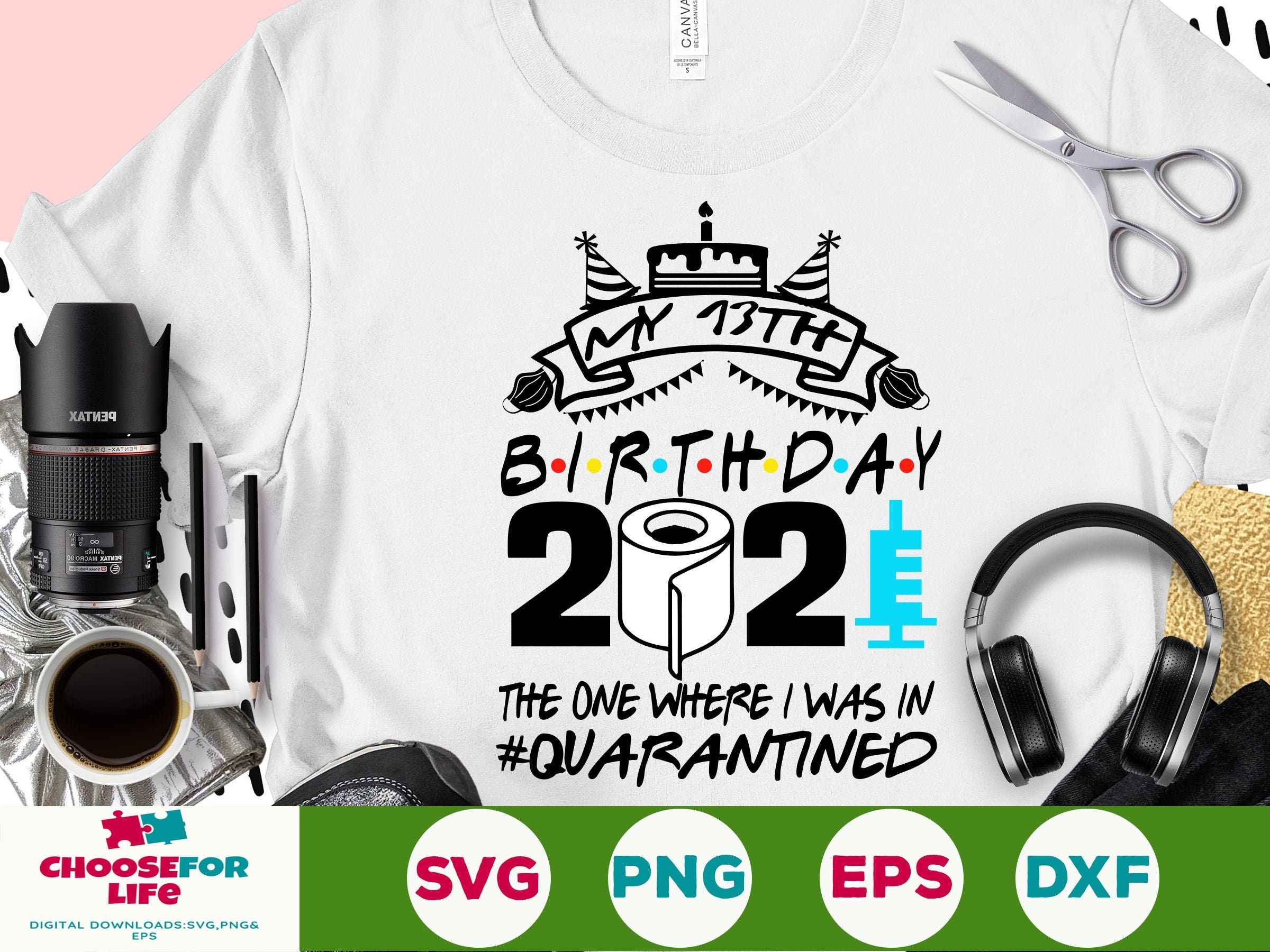 Download My 13th Birthday 2021 svg Quarantine 13 Years Old SVG ...