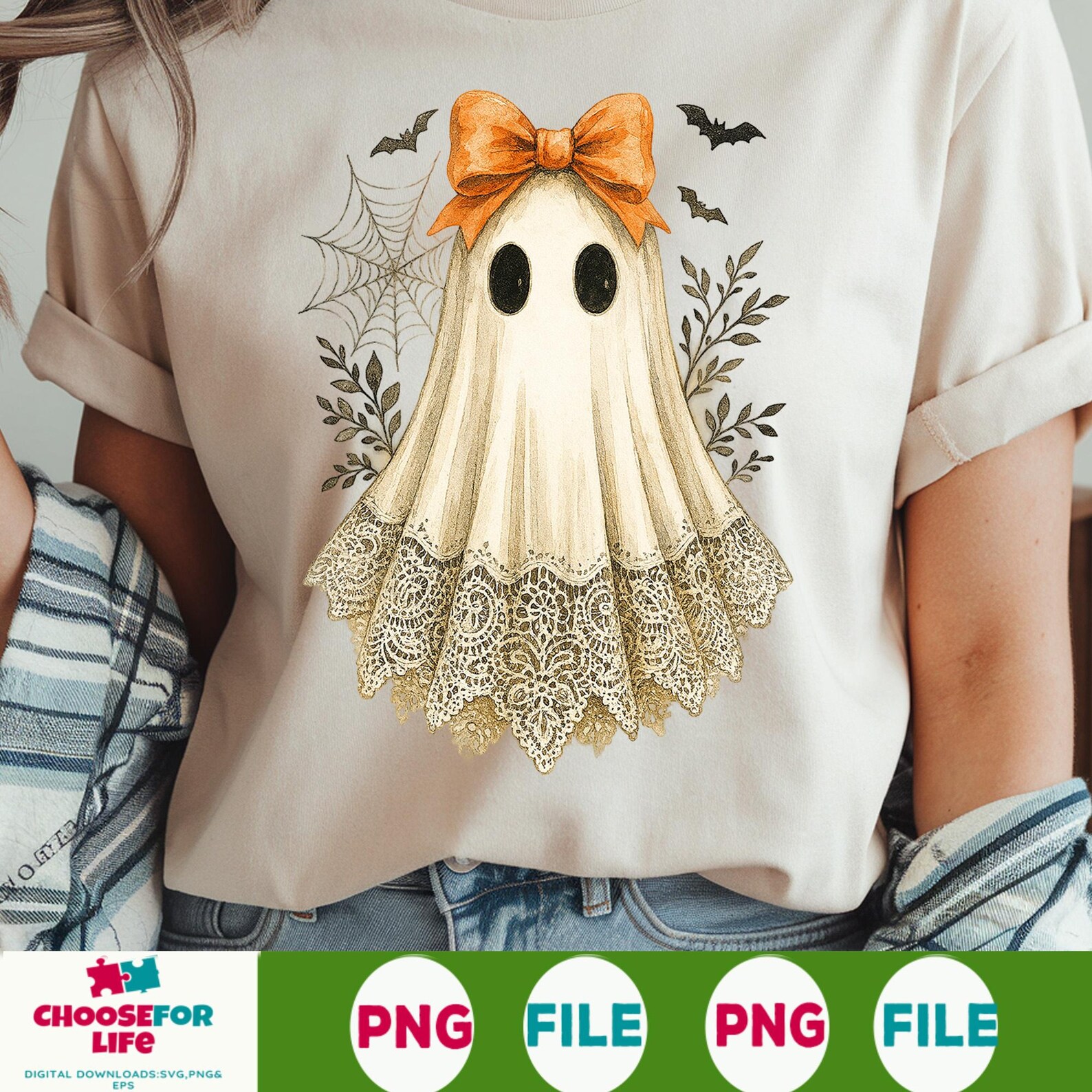 Cute Lace Ghost Png, Boo Boojee Png, Halloween Boo Lace Bow Png ...