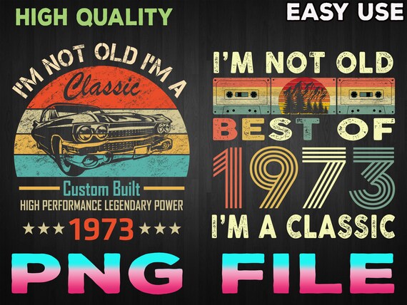 Retro Vintage 1973 Classic 47th Birthday 47 Years Old Gifts T-Shirt Retro Vintage 1973 Classic 47th Birthday 47 Years Old Gifts T-Shirt
