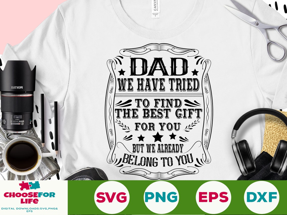 Funny Fathers Day Svg Dad Svg From Son Daughter for Daddy - Etsy
