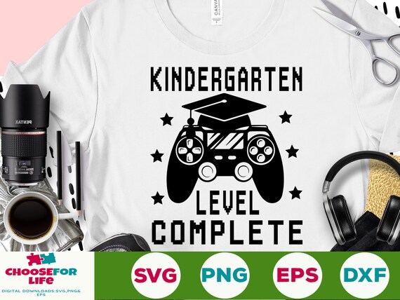 Kindergarten Level Complete Svg Graduation Video Game Svg Etsy Kindergarten Level Complete Svg Graduation Video Game Svg Etsy