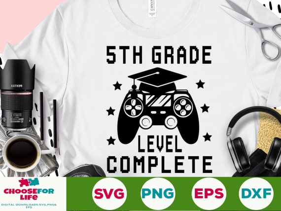 Fifth Grade Level Complete Svg 5th Grade Svg Graduation Video Etsy Fifth Grade Level Complete Svg 5th Grade Svg Graduation Video Etsy