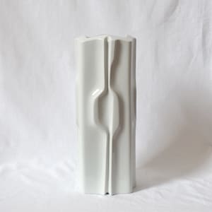 Klaus Henning for Fürstenberg large porcelain vase / West Germany 1973