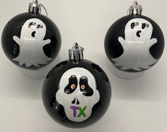 Psychopomp TX Halloween Ornaments Set of 3