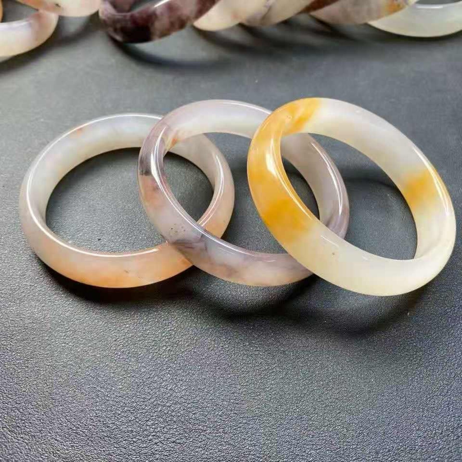 100% natural Gold silk jade bracelet handcarved emerald jade | Etsy
