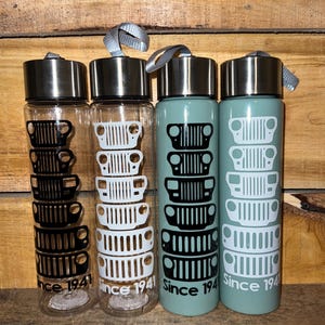 Jeep History Water Bottle