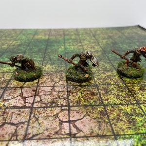 Painted Metal Goblin Lieutenants - Tabletop RPG, Dungeons and Dragons, D&D, Pathfinder dnd mini