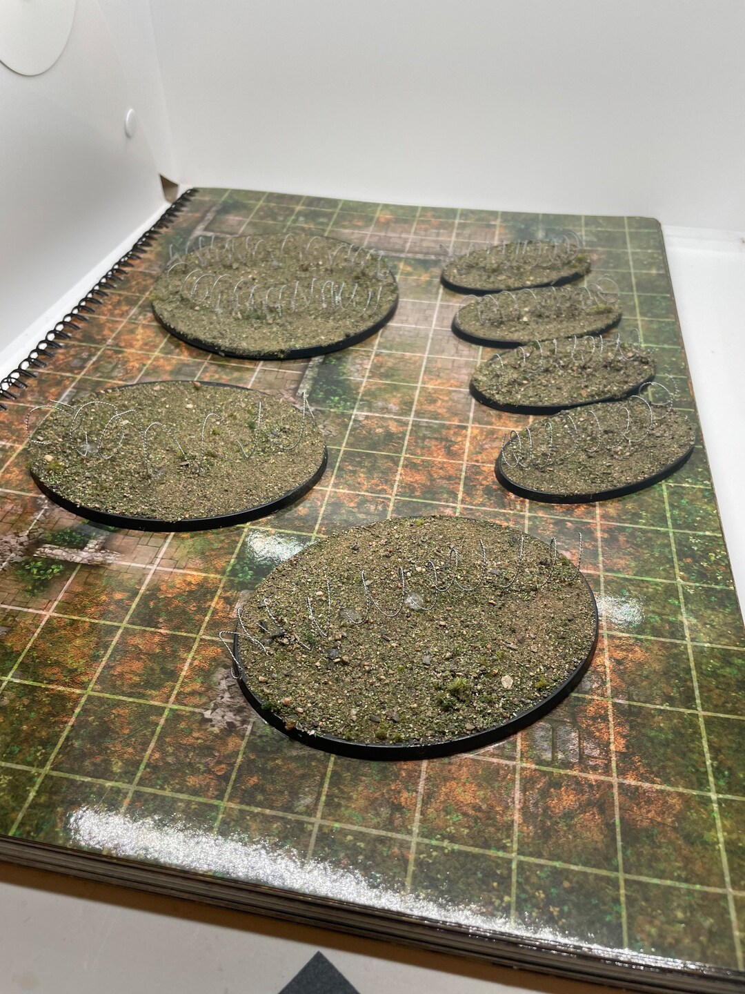 Barbed Wire Razor Wire Obstacle Terrain - Tabletop RPG, Dungeons and ...