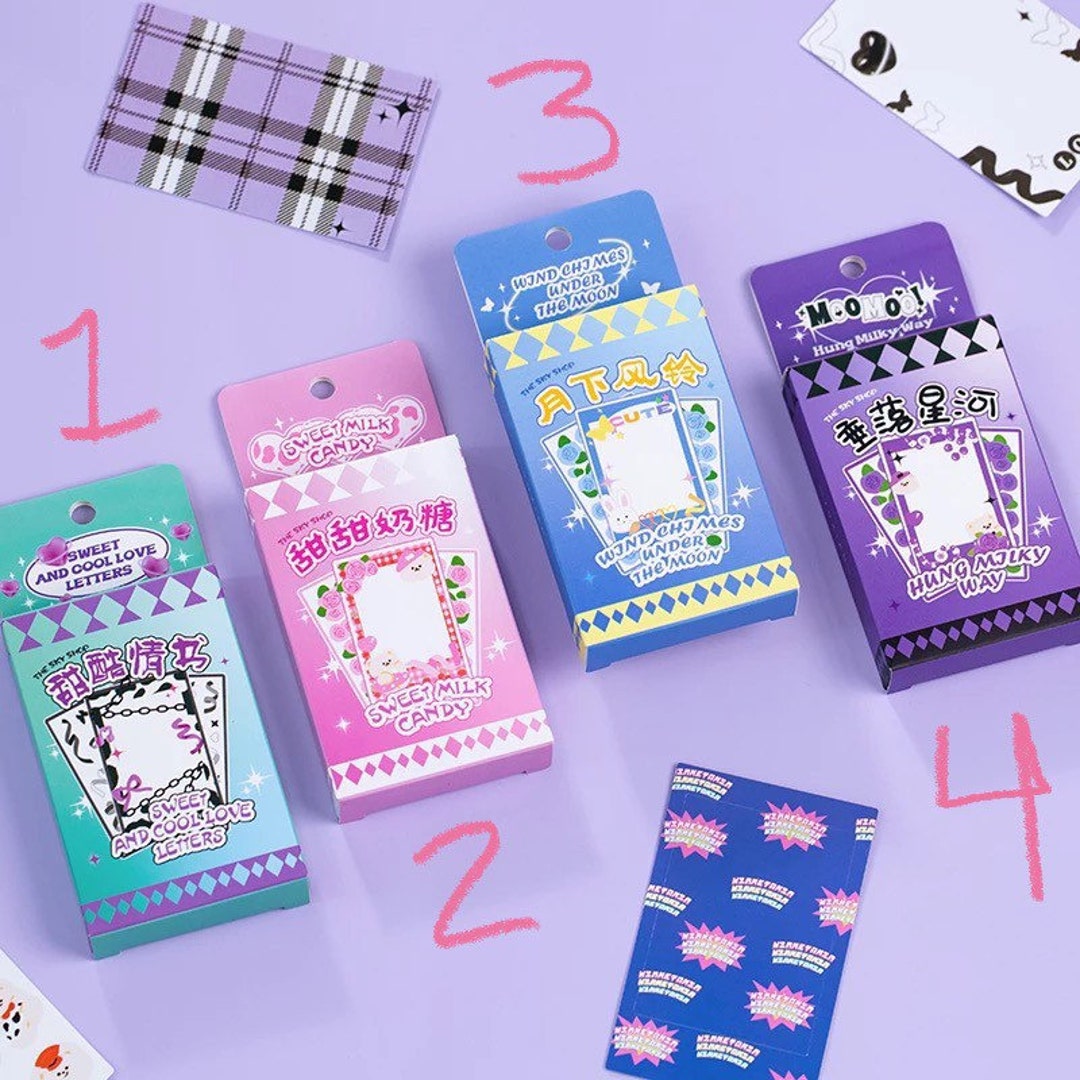 12pcs Family Pet Series Korean Style Cute Kpop Toploader Deco Stickers,hologram,waterproof  Kawaii Cardholder Decoration Gift - Stationery Sticker - AliExpress