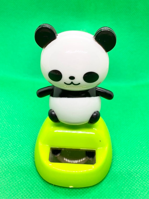 Japanische / asiatische Solar Tanzende Mini Figuren Sumo Panda