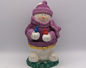 ヒューストン ハーベスト スノーマン トリンケットボックス 大 - Etsy 日本