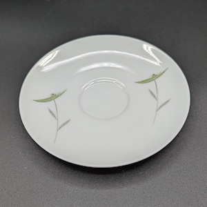 Raymond Loewy Saucer for Thomas Germany with Lovely MCM Pattern