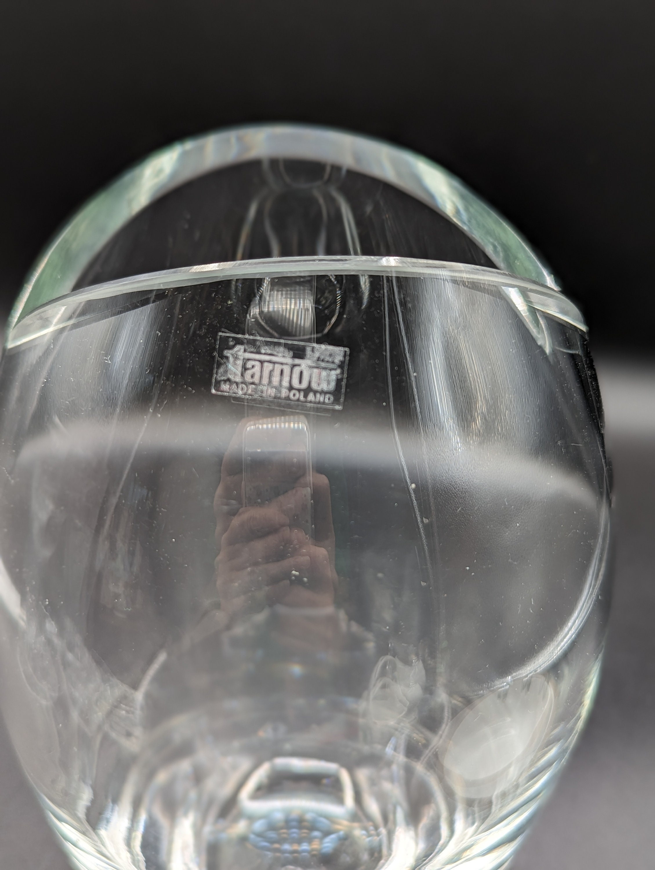 ポーランド製の美しい鉛クリスタルタルノフ花瓶 - Etsy 日本