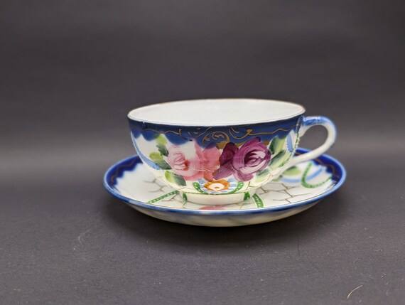 Takito Double T Diamond Mark Japan Tea Cup and Saucer - Etsy