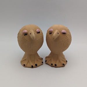 Vintage Kiwi Bird Salt and Pepper Shakers Made in Japan