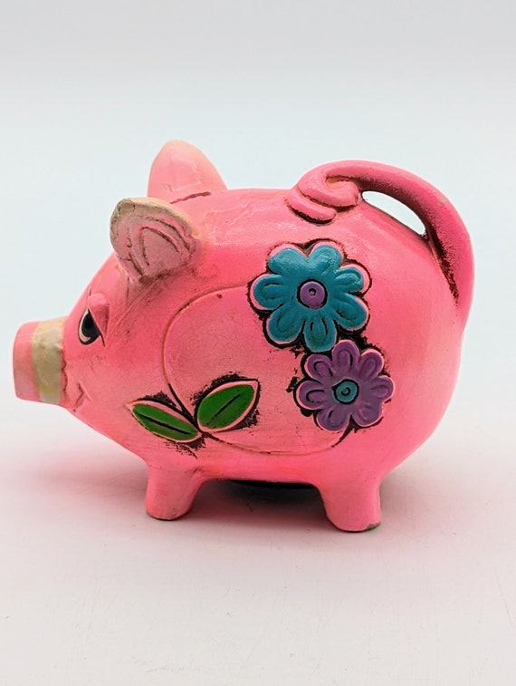 Holiday Fair Pig Bank, Osl-1968 Vintage Piggy Pink - Etsy