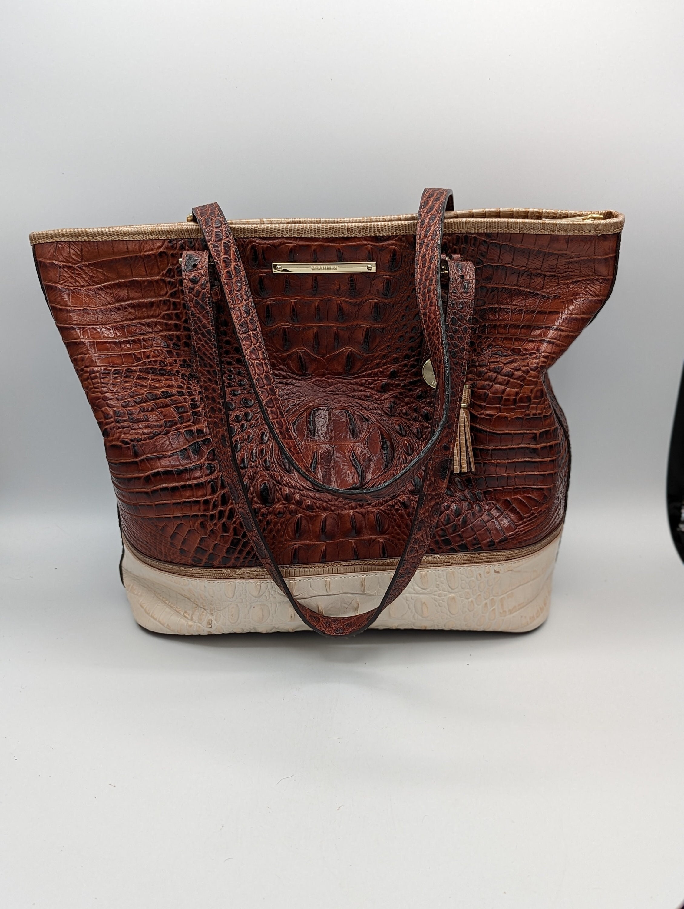 Brahmin straw deals bags