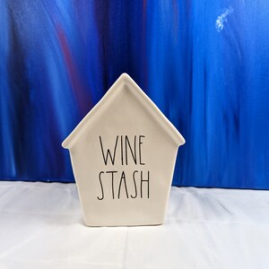 Rae Dunn Geld Fund Sparschwein Wein Stash