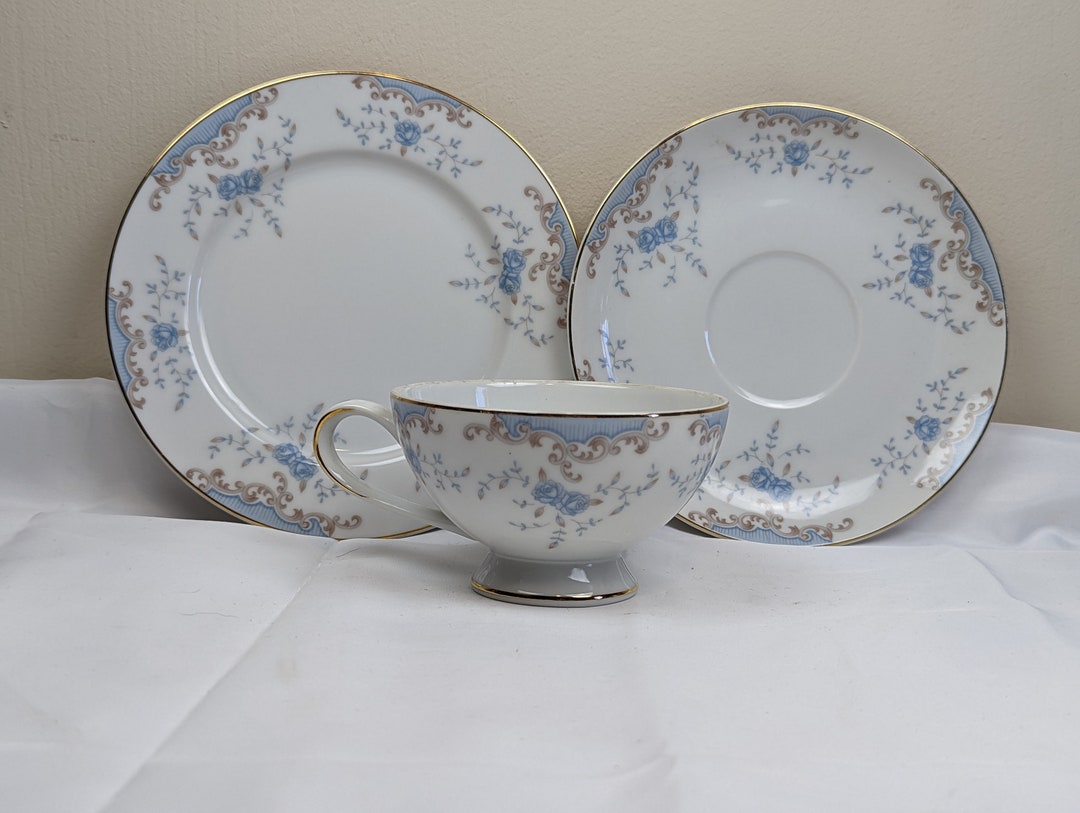 Imperial China by W. Dalton SEVILLE Tea Cup Saucer and Bread Plate Etsy