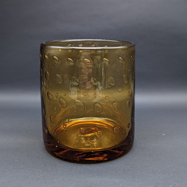 Amber Hand Blown Etsy